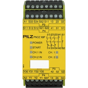 PNOZ X8P 24VDC 3n/o 2n/c 2so